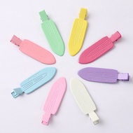 Sweet Cool Style Seamless Letter Hair Clip Female Forehead Broken Hair Bangs Clip Color Paint Metal 