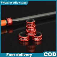 FSMY 1pcs Aluminum Alloy Fishing Rod Anti-skid Stop Ring Pole Sleeve Metal Rod Clip O-shaped Ring Fi
