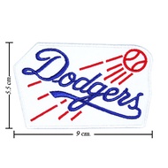 Los Angeles Dodgers MLB Iron-On Patch Arm With Hat Logo
