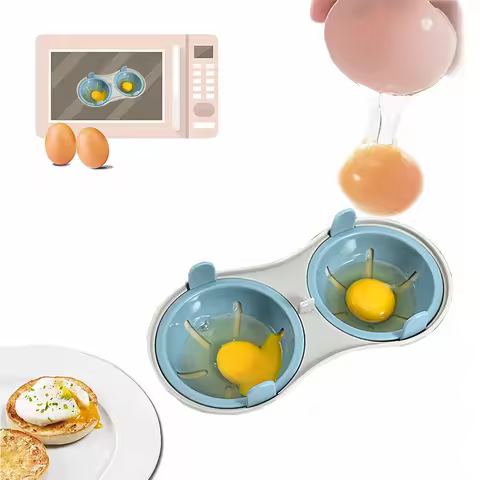 Creative Microwave Egg Cooker, Cooking Box, Egg Steamer Mold