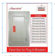 AMERICA PANEL BOARD PLUG IN 2 4 6 8 10 12 14 16 18 20 22 BRANCHES HOLES