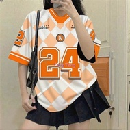 (Free custom name and number) Number 24 Dry T-Shirt Standard Sublimation Jersey custom name baju FUL