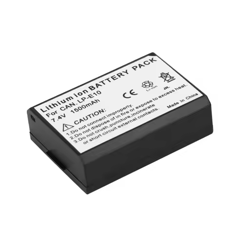 LP-E10 LPE10 1500mAh Camera Battery for Canon EOS 1100D 1200D 1300D Rebel T3 T5 T6 T7 Kiss X50 X70 L