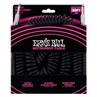 ⭐Made in USA⭐ Ernie Ball®  สายแจ็คกีตาร์ แบบขด 9 เมตร อย่างดี ของแท้ 100%  Coiled Instrument Cable 3