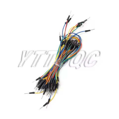 65pcs Breadboard Wires/Jumper Wires/Connector Wires/Lead Wires Breadboard Jumper Cables Male To Male