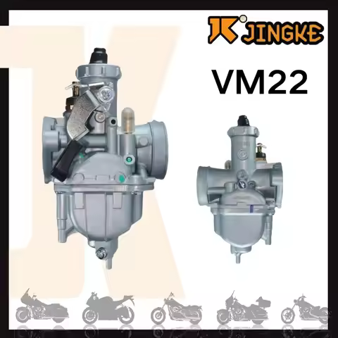 JINGKE Motorcycle Carburetor VM22 26mm For YAMAHA YBR125 YBR 125 125CC STX125 KLX110 KLX125 XR200 Eu