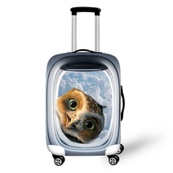 Sarung Pelindung Bagasi Kain Oxford Bercetak Sarung Sarung Kalis Habuk Sarung Troli Beg Beg Perjalan