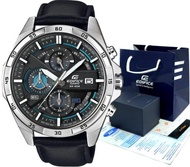 Blue Moon Valley Casio_Edifice Efr 556 Leather Strap Fashion Men Watch All Function