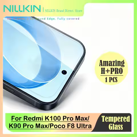 For Redmi K100 Pro Max/K90 Pro Max/Poco F8 Ultra, NILLKIN Amazing H+PRO 9H Hardness Tempered Glass S
