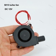 5cm 5015 50mm turbo blower DC 12V 2Pin Dual hydraulic Bearing Brushless Cooling 50mm x 15mm Cooler F