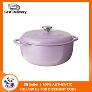 Lodge Enameled Dutch Oven 6 Qt Lilac
