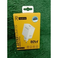 Realme 80W SUPER VOOC CHARGER / TRAVEL ADAPTER BATOK