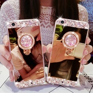 OPPO A92 RENO5 4 3 2Z A53 A31 R17PRO R15 R11S A5 A9 2020 AX5S A3S A12 A15S  Gem mirror luxury mobile phone case