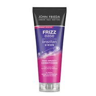 John Frieda Frizz Ease Brazilian Sleek Conditioner 250ml/Sleek Shampoo 250ml/Ease Miraculous Recover