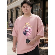2Y826 [AIYOU] Lelaki Baju T Shirt Men Tshirt Korean Style Plus Size Clothes Seluar Crop Top 1XL-5XL