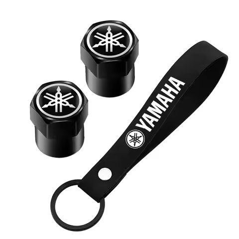 Car Styling Wheel Tire Valves Caps For Yamaha R1 R3 R25 Mt-09 Mt07 Fazer Fz6 Xj6 R15 TMAX YS125 XTZ1