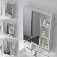 《Chinese mainland delivery, 10-20 days arrival》Combined Single Space Mirror Locker Bathroom Storage Mirror Box Mirror Cabinet Wall Bathroom Cabinet Smart Bathroom Mirror VAJS