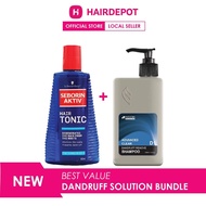 Fast delivery [BUNDLE SET] Schwarzkopf Seborin Aktiv Hair Tonic 300ml MIDORI Shampoo D1 300ml