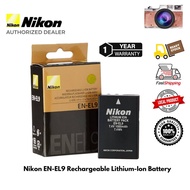 Nikon EN-EL9 Battery Original For Nikon DSLR D40 D60 D3000 D5000 (1 year warranty)