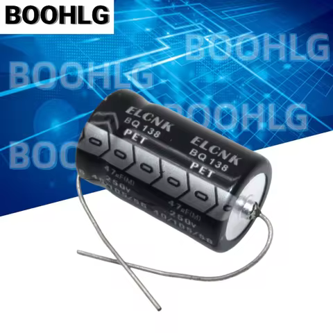 5PCS ELCNK 250V 350V 47UF 450V 47UF Axially Polarized 250V 47UF Aluminum Electrolytic Capacitor 16X3