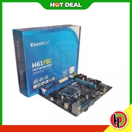 Hotdeal ESONIC Motherboard H61FBL2-01 for LGA1155 CPU Computer Accessories Cpu Motherboard Aksesori