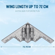 Chinese Building Blocks Bricks Military B-2 Stealth Strategy Bomber Boys Assembled Toys Airplane Gif