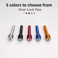 2/4pcs Alloy For Lexus RX300 NX300h NX NX200T RX350 RX200T IS250 IS200 Car Door Lock Knob Pins Caps 