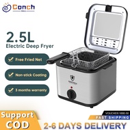 Deep Fryer 2.5L Electric Fryer French Fries Frying Pan Electric Deep Fryer