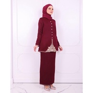 HIJABISTAHUB AYA KURUNG MAROON RAYA 2023