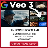 Veo 3 AI Pro 1000 Credit –Alat Pengoptimuman Video & Foto Automatik | Super Sharp 4K, Studio Standar