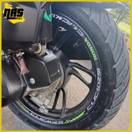 ☼ ◆ ☩ HONDA CLICK 125i Mags Sticker Decals sa Rim Gulong for Motorcycle click 125i 150
