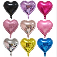 20cm heart foil balloon 10 inch love foil balloon/