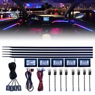 Popular Design Flow Chasing Ambient Lighting Symphony Ambient Light Optic Fiber Light For Car Interi