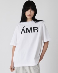 AMR DE SAISON ( AIMER ) - AMR Logo T-shirt เสื้อยืดโอเวอร์ไซส์ สกรีนลาย
