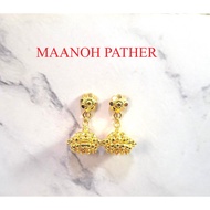 916 GOLD 2 IN 1 JIMIKI THODU-916 SUBANG-916 INDIAN EARRING-916 EARRING-916 JIMIKI EARRING-916 SUBANG