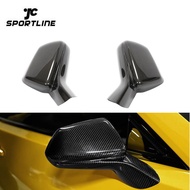 Dry Carbon Side Mirror Cover  For Chevrolet Camaro LT SS RS ZL1 2-Door 16-21