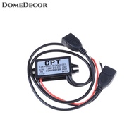 DomeDecor DC-DC Bộ chuyển đổi kép USB Loại A mini 12V sang 5V Mô-đun nguồn giảm áp