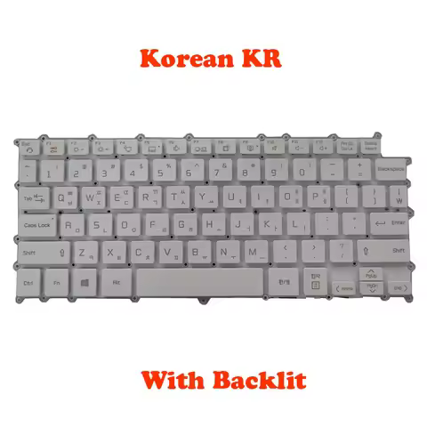 Black White Laptop Backlit Keyboard For LG 13Z980 13Z980-B 13Z980-G 13Z980-M 13Z980-T 13ZD980 13ZD98