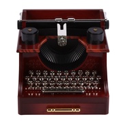 Home Retro Vintage Typewriter Music Box For Home Room Office Mechanical Decoration Kids Retro Music 