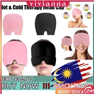 Migraine Headache Relief Cap Hot & Cold Therapy Hat Migraine Relief Cap Cool Gel Head Cap Ice Pack