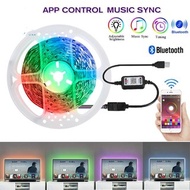 2835 RGB Flexible Lights For TV Decoration Strip Light Backlight music bluetooth remote APP Control 