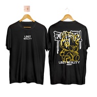 LOKAL HITAM Bear Lost Reality Black T-shirt /Local Brand Clothes/Local Brand Clothes/Others/Adult Me