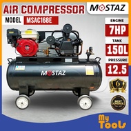 Mytools MOSTAZ 7HP 12.5Bar 150 Liter High Pressure Gasoline Engine Air Compressor MSAC168E