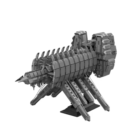 Gobricks MOC-221998 USG Ishimura from Dead Space Remake Building Blocks Toys Gift