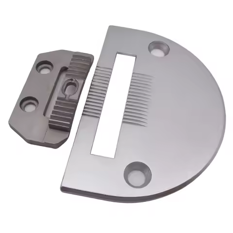 1SET #18030+18031 Needle Plate+Feed Dog FOR JACK JK-6658, JUKI DNU-241,DNU-1541 Seiko STH8BL, ZOJE Z