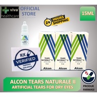 [EXP 06/2026] Alcon Tears Naturale II 15ml Tear Naturalle 2 Artificial Eye Drop Drops Titis Mata 爱尔康