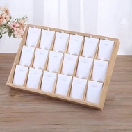 [Jewelry Display Tray] All Bamboo Wood Jewelry Tray Jewelry Tray Necklace Tray Necklace Pendant Tray