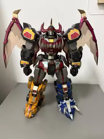Nuevo Modelo De Rafaga ZL-01 KO FLAMETOYS BEAST LORD Dragon Caesar Megazord Aleación Producto Termin