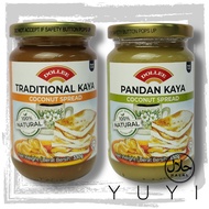 【Dollee】Coconut Spread (Traditional Kaya/ Pandan Kaya) - 330g