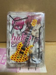 全新  1/8  Hide Guitar Collection 盒蛋模型 yellow heart 款 lemoned